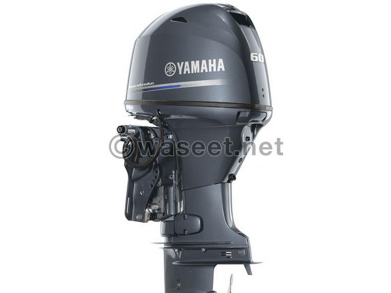 60HP Yamaha Outboards F60LB  0